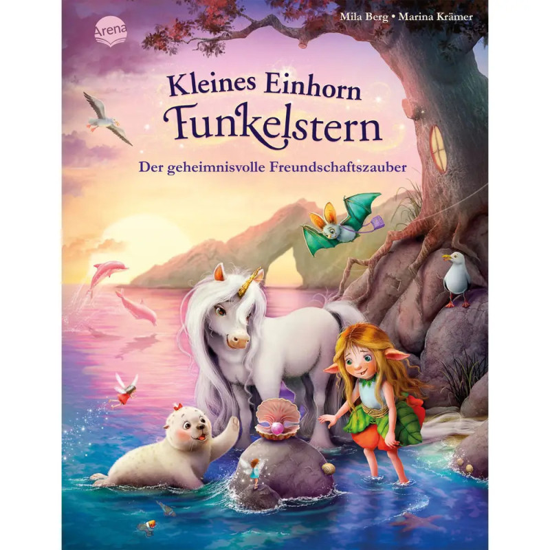 Arena Verlag 'Keines Einhorn Funkelstern Freundschaftszauber' – Kinderbuch ab 4 Jahren