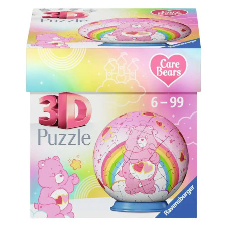 Ravensburger 3D Puzzle-Ball Care Bears – 54 Teile Glücksbärchi Kugel für Fans & Deko