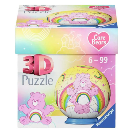Ravensburger 3D Puzzle-Ball Care Bears – 54 Teile Glücksbärchi Kugel für Fans & Deko