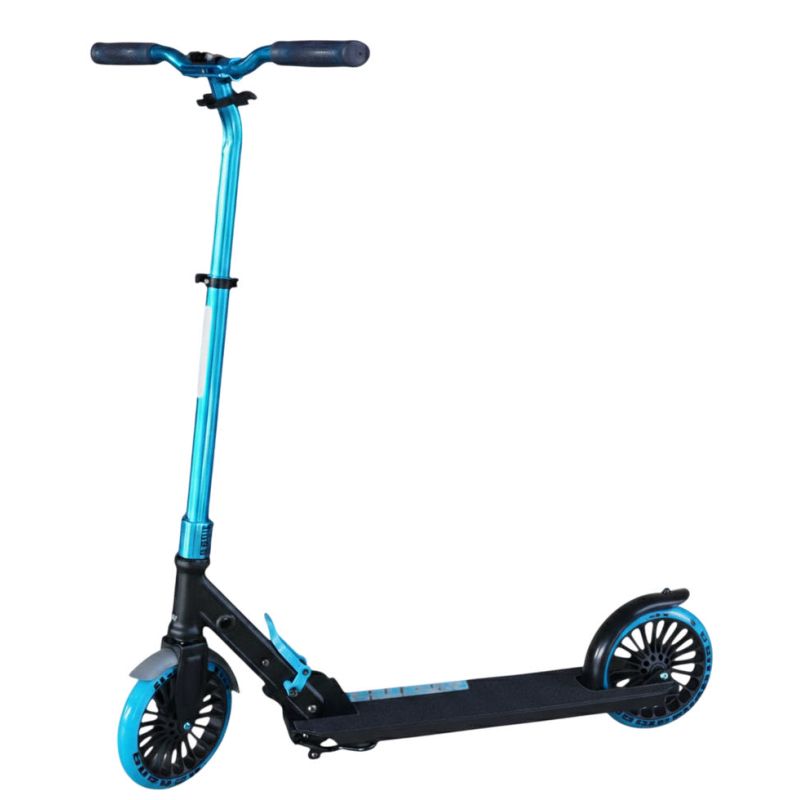 Elements of Emotion Solitary Scooter S-200 Schwarz-Blau – Robuster Cityroller ABEC-7