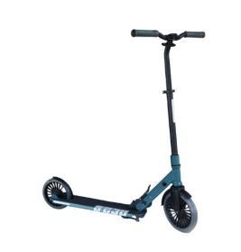 Elements of Emotion Solitary Scooter S-230 Türkis: Großrad-Komfort | Klappbar | Max. 100 kg | ABEC-7 Kugellager