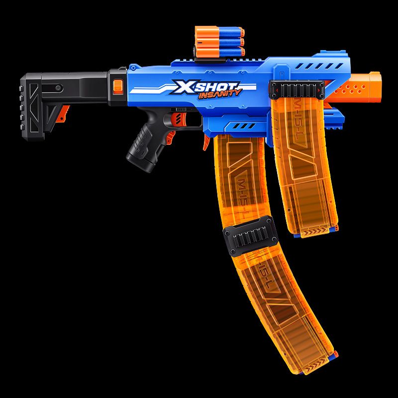 Zuru XSHOT Insanity Motorized Blitz – Actiongeladener Blaster mit hoher Feuerrate
