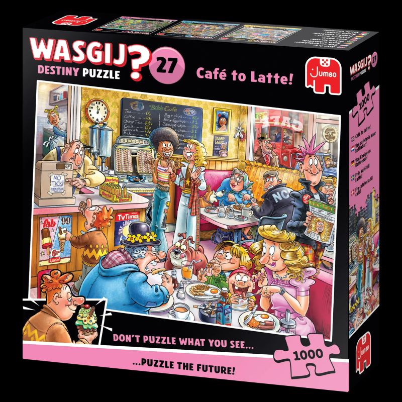 Wasgij Destiny 27 - Café Latte! - 1000 Teile