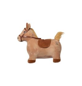 HKM Sports Equipment Hüpfpferd hellbraun – Spielzeug für Motorik & Koordination