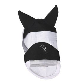 HKM Sports Equipment Fliegenschutzmaske schwarz mit Nasenteil – Hobby Horsing