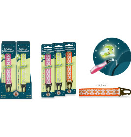 CLASS-6 Schlüsselband reflektierend, 3-fach sortiert Mit diesem reflektierenden Schlüsselband mit Me