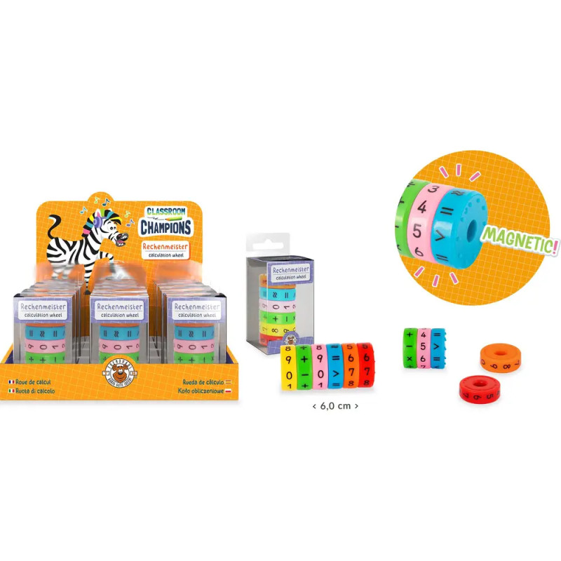 CLASS-6 Rechenmeister magnetisch Spielend leicht Rechnen lernen   selbstständig üben! Mit diesem Zah