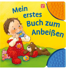 Ravensburger Mein erstes Buch zum Anbeissen – Stoffbuch babyfreundlich ab 9 Mon. | Sensorik & Feinmotorik | 9783473421442