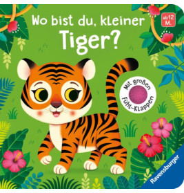 Ravensburger «Wo bist du, kleiner Tiger?» – Zauberhaftes Suchbuch für Kleinkinder