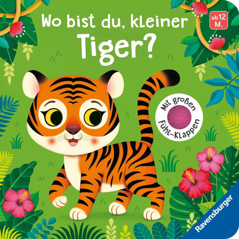 Ravensburger «Wo bist du, kleiner Tiger?» – Zauberhaftes Suchbuch für Kleinkinder
