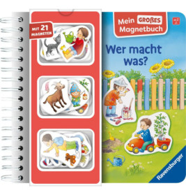 Mein großes Magnetbuch: Wer macht was?