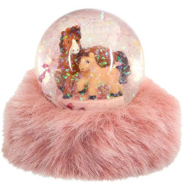 Coppenrath Verlag Mini-Schneekugel Mein kleiner Ponyhof – Zauberhafte Deko fürs Kinderzimmer