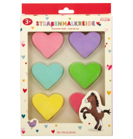 Coppenrath Verlag Straßenmalkreide Herzen Mein kleiner Ponyhof – Bunter Malspaß Outdoor