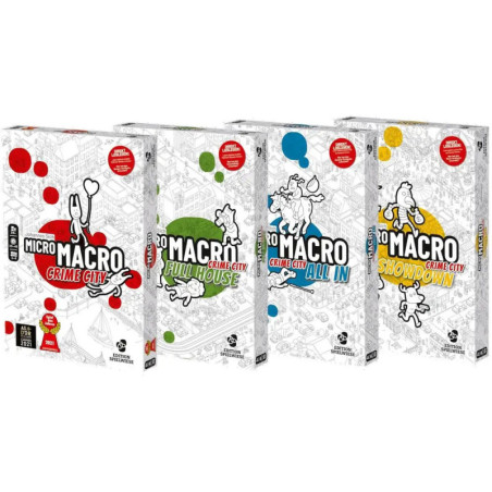 Hutter MicroMacro: Crime City 2 Full House – Wimmelbild-Detektivspiel & Krimispiel