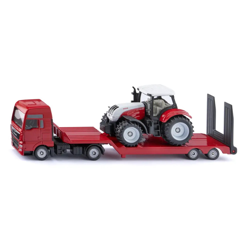 MAN Lkw mit Steyr Traktor