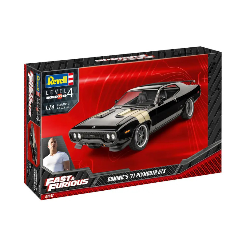 Fast   Furious - Dominic s 1971 Plymouth GTX , Revell Modellbausatz