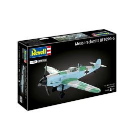 Messerschmitt Bf109G-6 (Click System), Revell Bausatz zum Zusammenstecken mehrfarbig