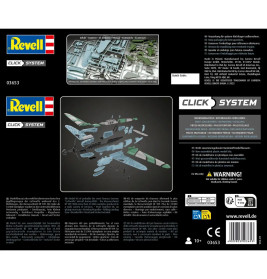 Messerschmitt Bf109G-6 (Click System), Revell Bausatz zum Zusammenstecken mehrfarbig