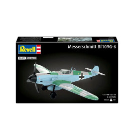 Messerschmitt Bf109G-6 (Click System), Revell Bausatz zum Zusammenstecken mehrfarbig