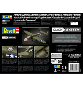 B-25 Mitchell (Click System), Revell Bausatz zum Zusammenstecken