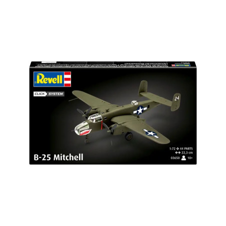 B-25 Mitchell (Click System), Revell Bausatz zum Zusammenstecken