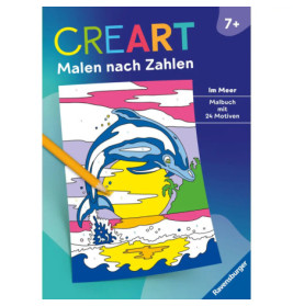 CreArt Malen nach Zahlen Im Meer ab 7 Jahre