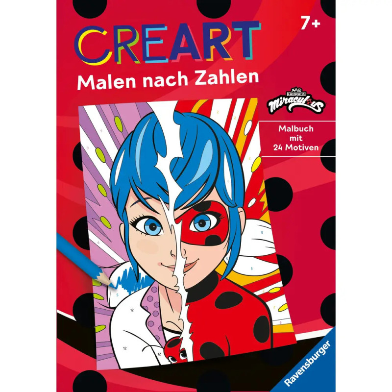 CreArt Malen nach Zahlen ab 7: Miraculous