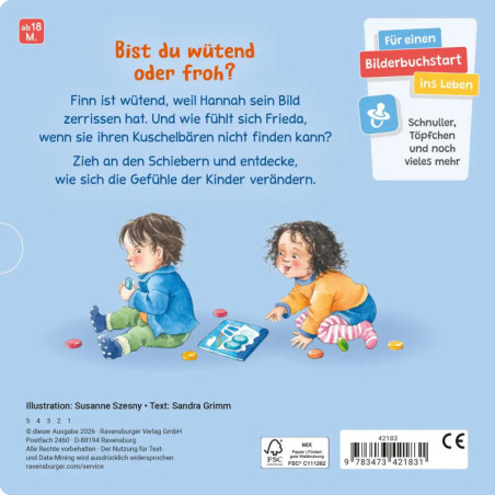Glücklich, traurig, wütend, froh