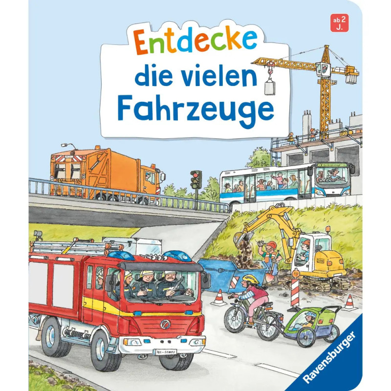 Entdecke die vielen Fahrzeuge