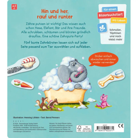 Zähne putzen! Schrubbdiwupp