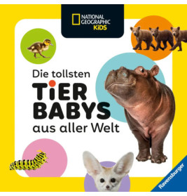 Ravensburger National Geographic Kids 'Die tollsten Tierbabys' (48115) – Über 128 Zeichen: Nicht erlaubt