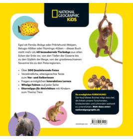 Ravensburger National Geographic Kids 'Die tollsten Tierbabys' (48115) – Über 128 Zeichen: Nicht erlaubt