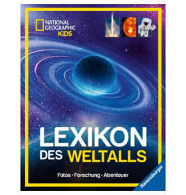 Ravensburger National Geographic Kids 'Lexikon d. Weltalls' (48116) – Abenteuer für junge Astronauten