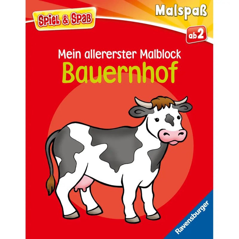 Spiel & Spass - Mein allererst er Malblock - Bauernhof