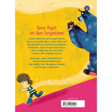 Ravensburger Leo und der Sorgenbär – Kinderbuch über Sorgen & Freundschaft (ab 3 J.)