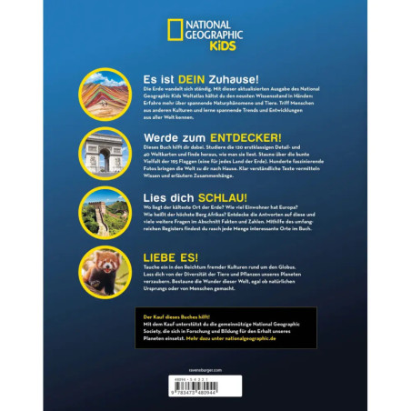 Ravensburger National Geographic Kids Welt – Wissen & Entdecken ab 8 Jahren
