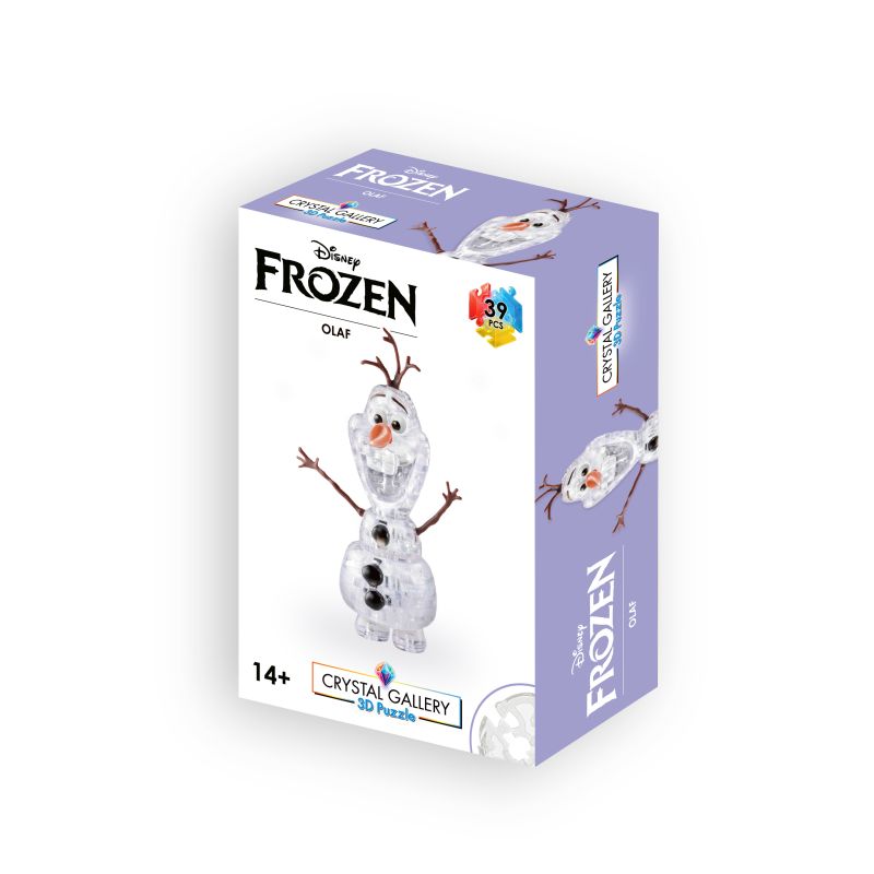 smart games Crystal Gallery Disney Olaf | 3D-Puzzle Eiskönigin glitzernd