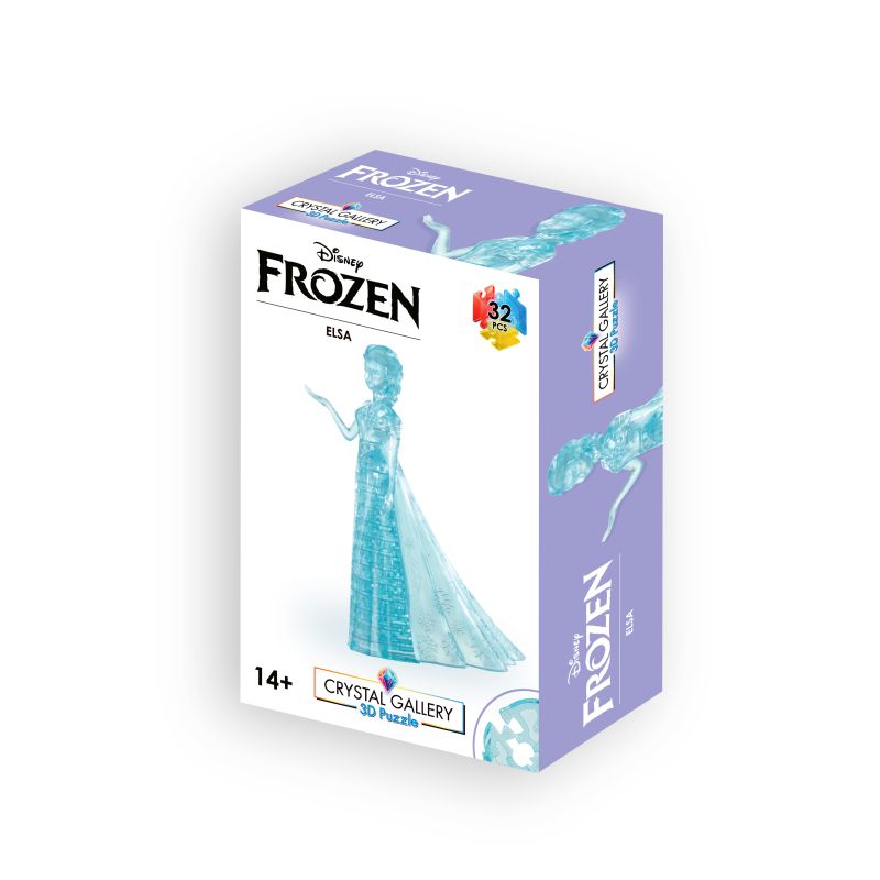 smart games Crystal Gallery Disney Elsa | 3D-Puzzle Eiskönigin glitzernd