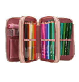 Miss Melody 3 Fach Federtasche BLOSSOM PONY