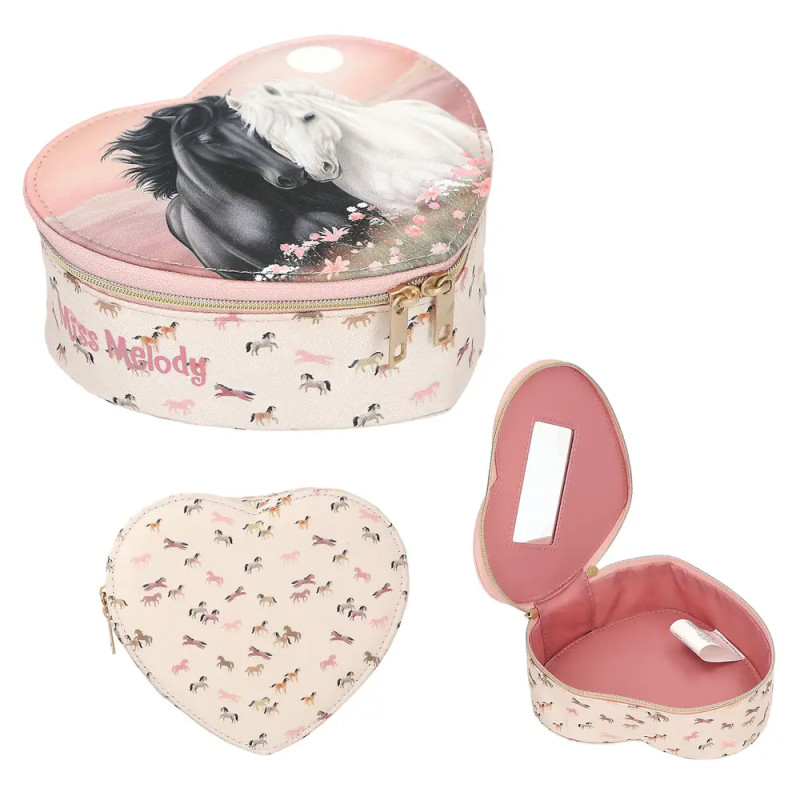 Miss Melody Mini-Schmuckschatulle in Herzform BLOSSOM PONY