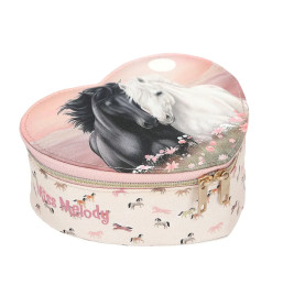 Miss Melody Mini-Schmuckschatulle in Herzform BLOSSOM PONY