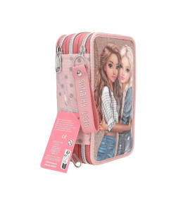 TOPModel 3 Fach Federtasche DOTS