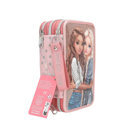 TOPModel 3 Fach Federtasche DOTS