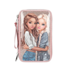 TOPModel 3 Fach Federtasche DOTS