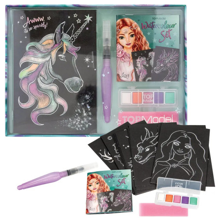 TOPModel Metallic Watercolour Set