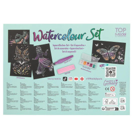TOPModel Metallic Watercolour Set