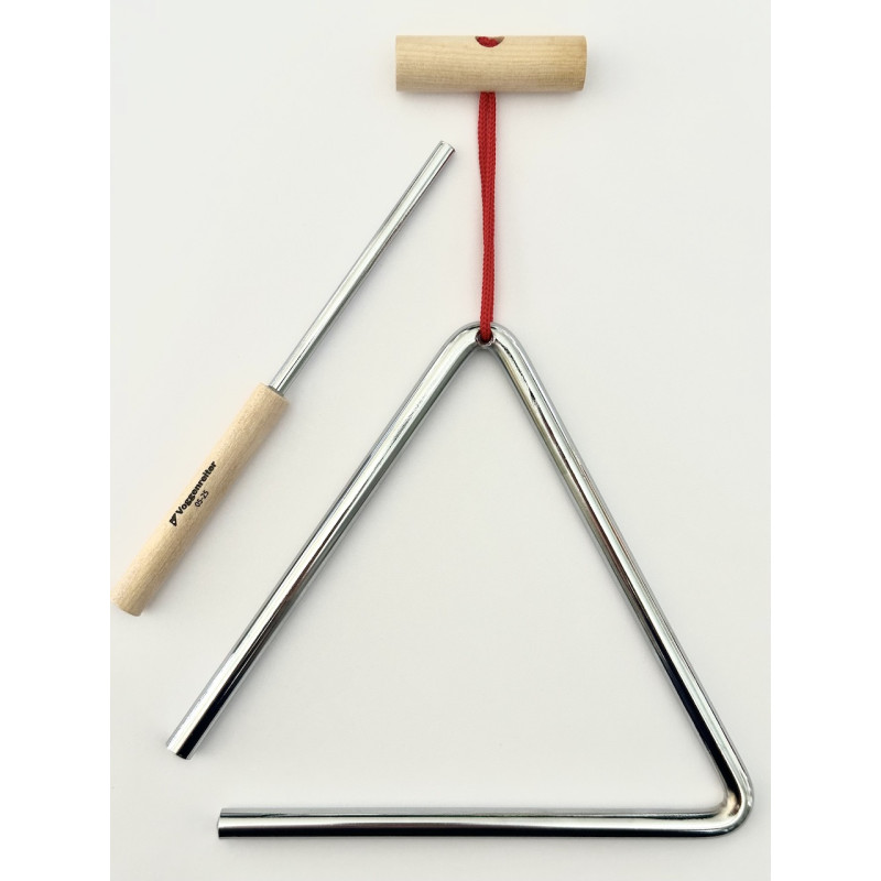 Voggenreiter Voggy's Große Triangel – Percussion Instrument für Kinder ab 3 Jahren