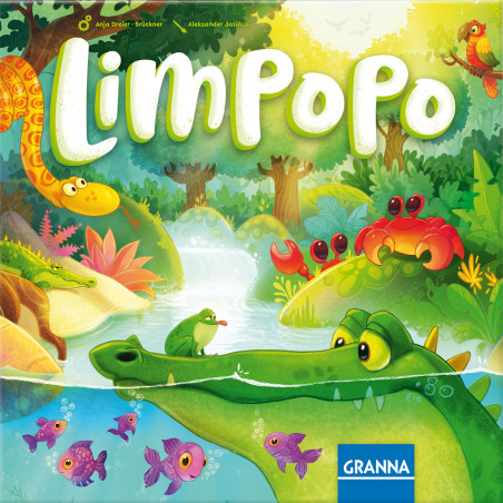Hutter Limpopo – Spannendes Würfel- und Rennspiel für die ganze Familie