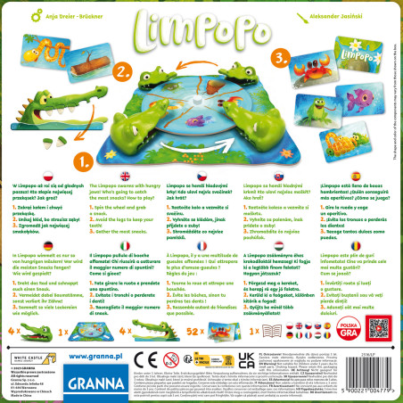 Hutter Limpopo – Spannendes Würfel- und Rennspiel für die ganze Familie