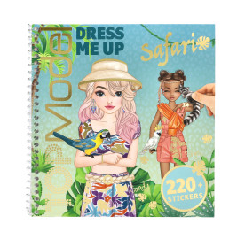 TOPModel Dress Me Up Sticker- buch
